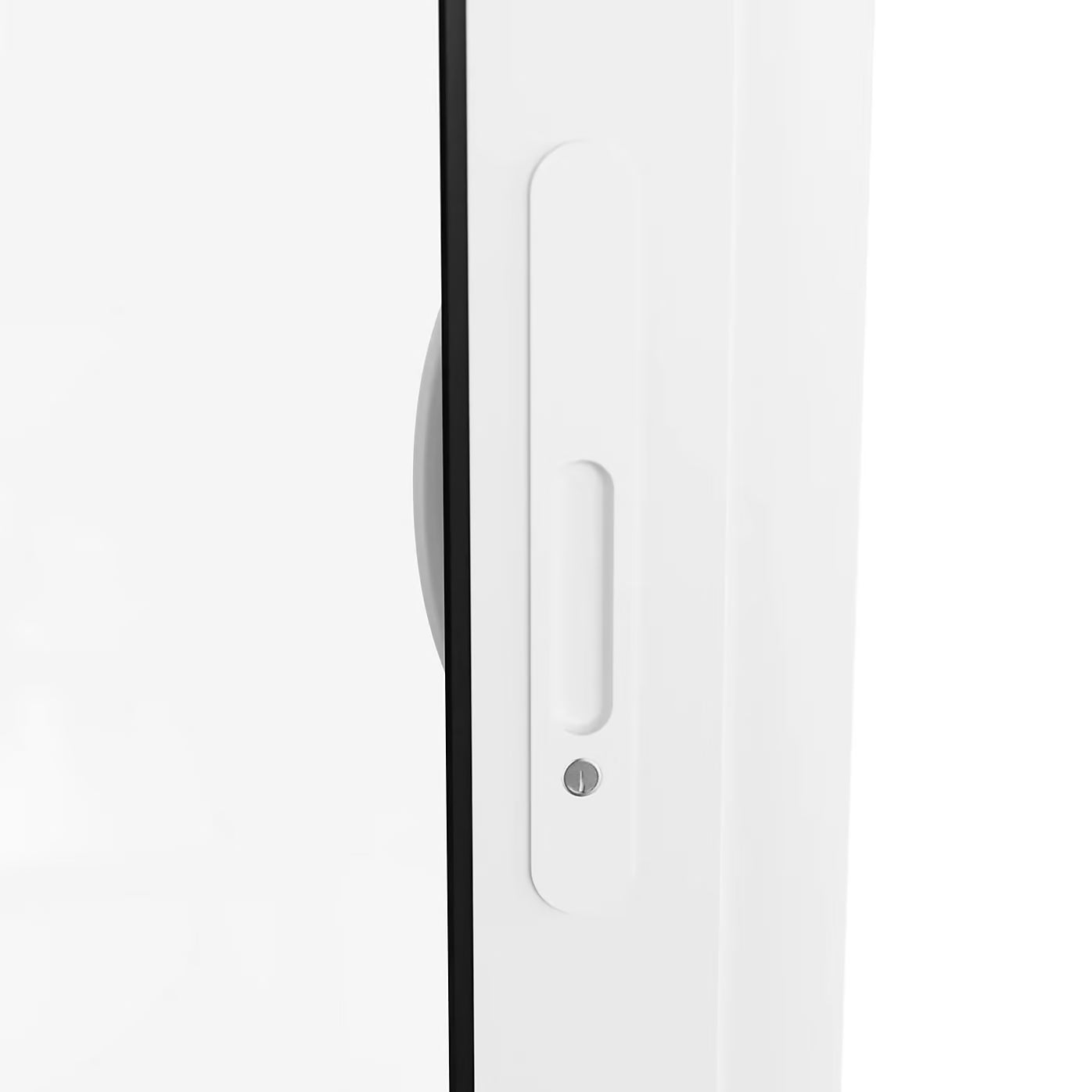 Baie Vitrée Coulissante Aluminium (h) 215 x (l) 180 cm | Gris ou Blanc | Double Vitrage | Prêt Fenêtre