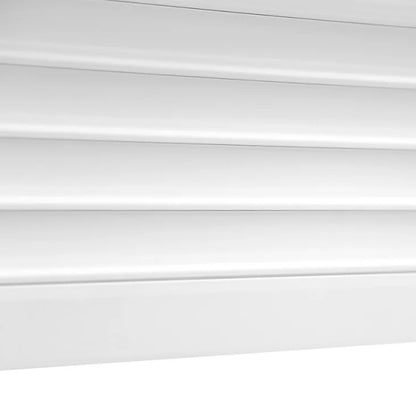 Volet Roulant Solaire Aluminium – 160 H x 140 L (Blanc ou Gris) | Prêt Fenêtre