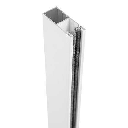 Volet Roulant Solaire Aluminium – 160 H x 140 L (Blanc ou Gris) | Prêt Fenêtre