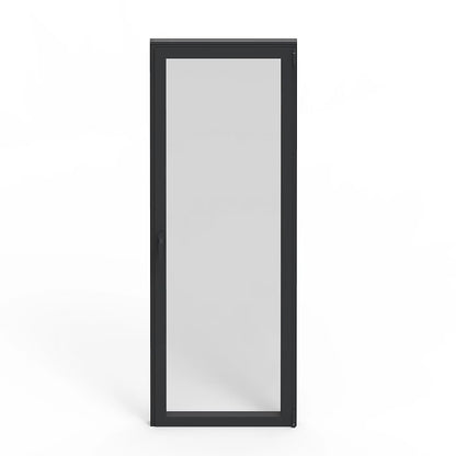Porte-Fenêtre 1 Vantail Aluminium 215 x 80 Cm – Gris ou Blanc | Double Vitrage | Prêt Fenêtre