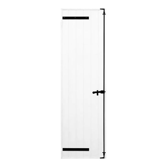 Volet Battant Aluminium – 1 Vantail - 215 cm H x 80 cm L Blanc (RAL 9016) | Prêt Fenêtre
