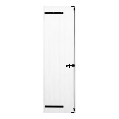 Volet battant en aluminium 1 vantail – 215 H x 80 L, Gris anthracite (RAL 7016)