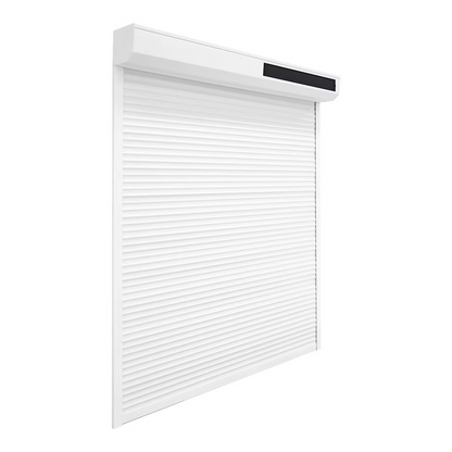 Volet Roulant Solaire Aluminium – 160 H x 140 L (Blanc ou Gris) | Prêt Fenêtre
